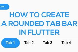 How to create a rounded tab bar in Flutter 2022
