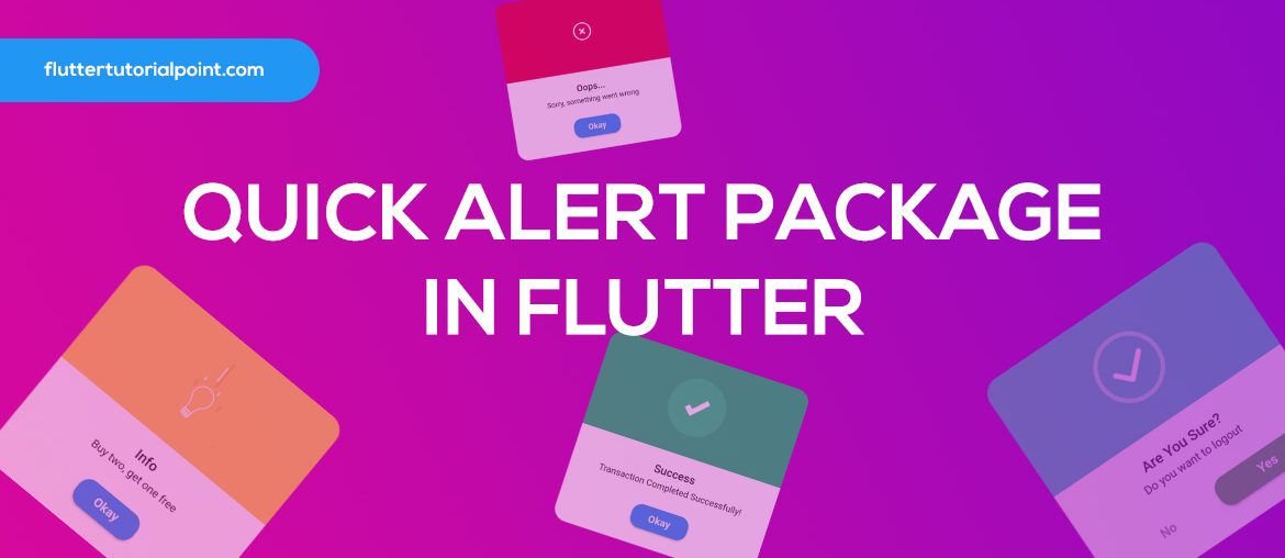 quick alert package in flutter