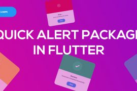 quick alert package in flutter