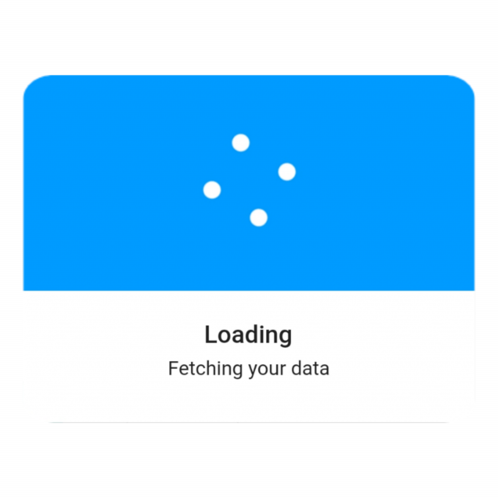 Loading alert dialog